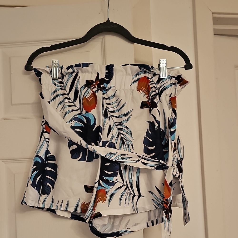 Tropical Print Women's Top